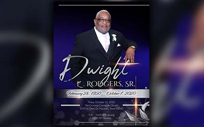 Dwight L. Rodgers 1950-2020