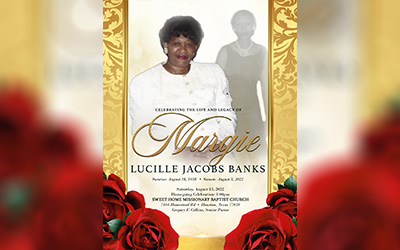 Margie Jacobs Banks 1938-2022