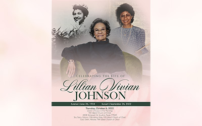 Lillian Johnson 1934-2022