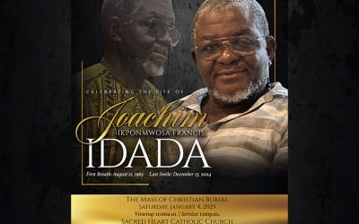 Joachim Idada 1965-2024