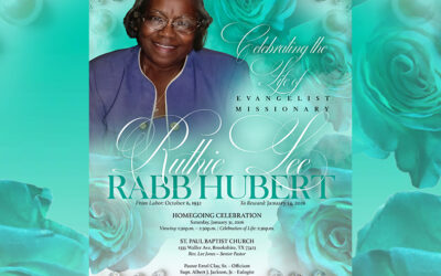 Ruthie Lee Hubert 1932-2026